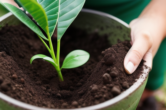 Planting Zamioculca